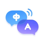 video voice translate android application logo